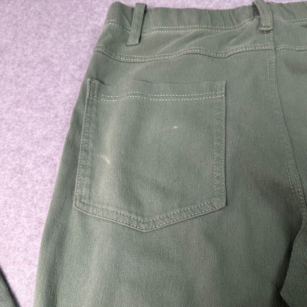Womens‎ Olive Green Stretch Waist Pants Casual Slim Fit Size Unknown - Picture 3 of 14